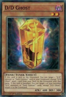 D/D Ghost Card Front