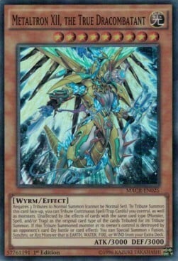 Metaltron XII, the True Dracombatant Card Front