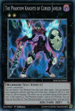 The Phantom Knights of Cursed Javelin Card Front