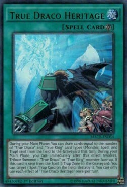 True Draco Heritage Card Front