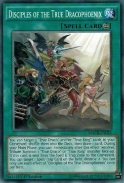 Disciples of the True Dracophoenix Card Front