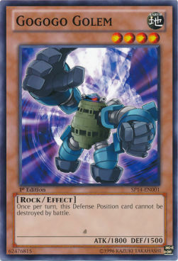 Golem Gogogo Card Front