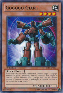 Gigante Gogogo Card Front