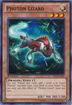 Photon Lizard Card Front