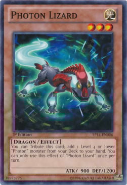 Photon Lizard Card Front