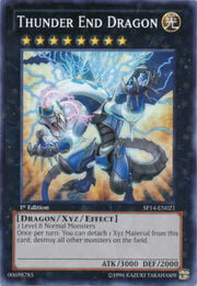 Thunder End Dragon · Starfoil Rare 021st