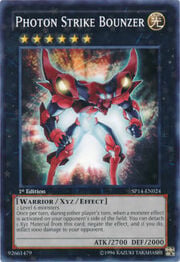 Photon Strike Bounzer · Starfoil Rare 024st