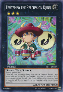 Temtempo il Djinn dei Tamburi Card Front