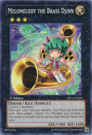Melomelody the Brass Djinn · Starfoil Rare 030st