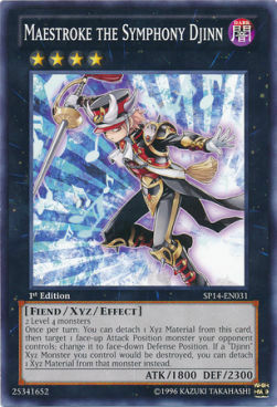 Maestroke il Djinn della Sinfonia Card Front