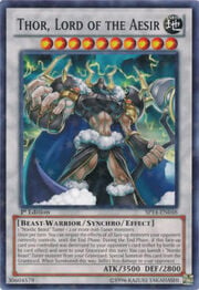Thor, Lord of the Aesir · Starfoil Rare 048st