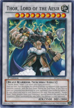 Thor, Lord of the Aesir Card Front
