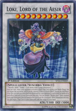 Loki, Signore degli Aesir Card Front