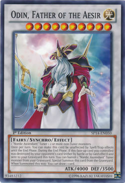 Odin, Father of the Aesir Card Front