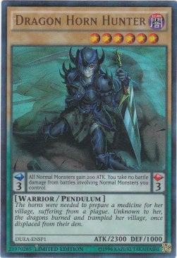 Dragon Horn Hunter Card Front