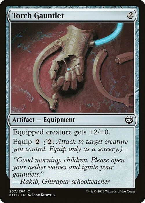 Torch Gauntlet Card Front