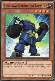 Superheavy Samurai Blue Brawler · Common 011