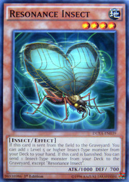 Resonance Insect Card Front