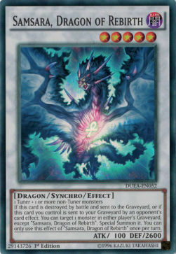 Samsara, Dragon of Rebirth Card Front