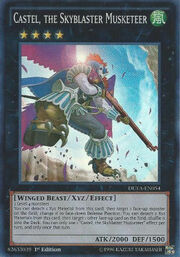 Castel, the Skyblaster Musketeer · Super Rare 054