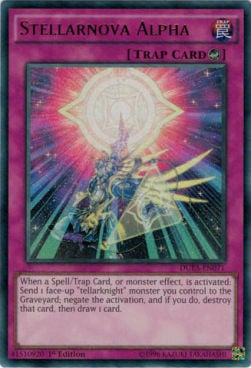 Stellarnova Alpha Card Front