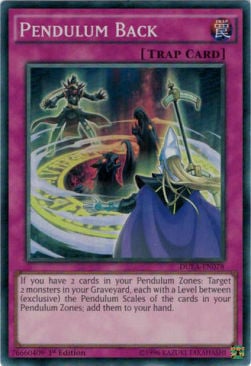 Pendulum Back Card Front