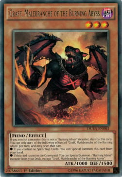 Graff, Malebranche of the Burning Abyss Card Front