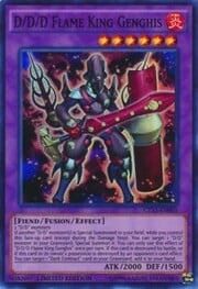 D/D/D Flame King Genghis · Super Rare 005