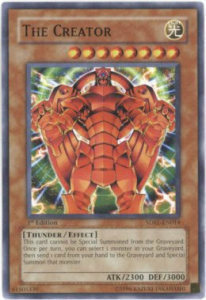 The Creator Card Front