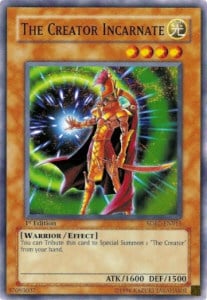 The Creator Incarnate Card Front