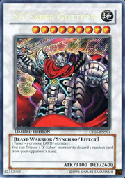XX-Saber Gottoms · Secret Rare 004sec
