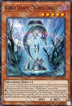 World Legacy - "World Chalice" Card Front
