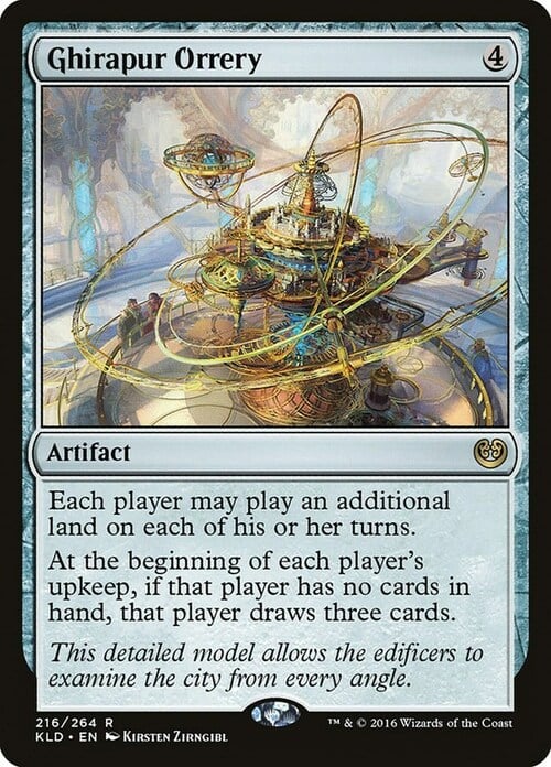Ghirapur Orrery Card Front