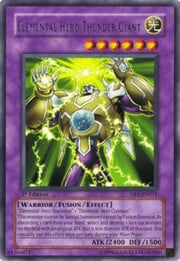 Elemental Hero Thunder Giant · Rare 011