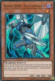 Destiny HERO - Disk Commander · Ultra Rare 008