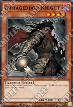 Cavaliere dell'Armageddon Card Front