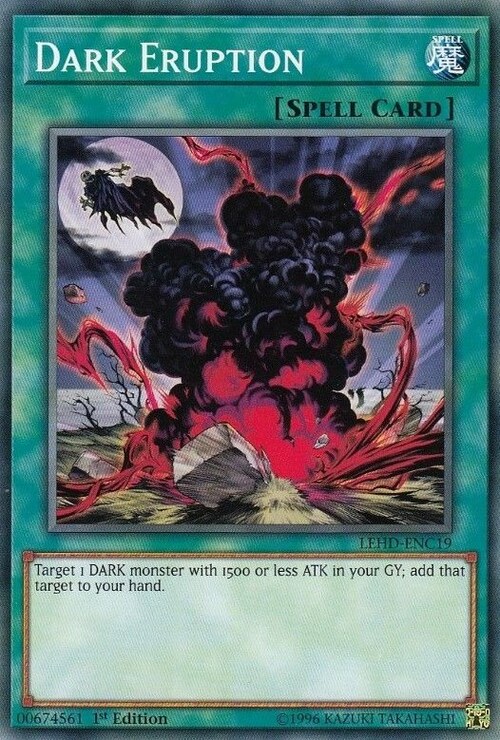 Dark Eruption Card Front
