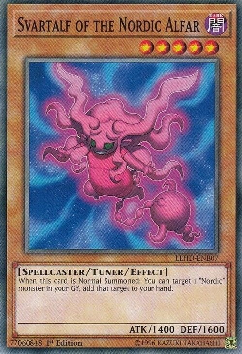 Svartalf of the Nordic Alfar Card Front