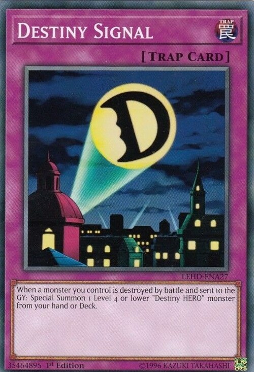 Destino-Segnale Card Front