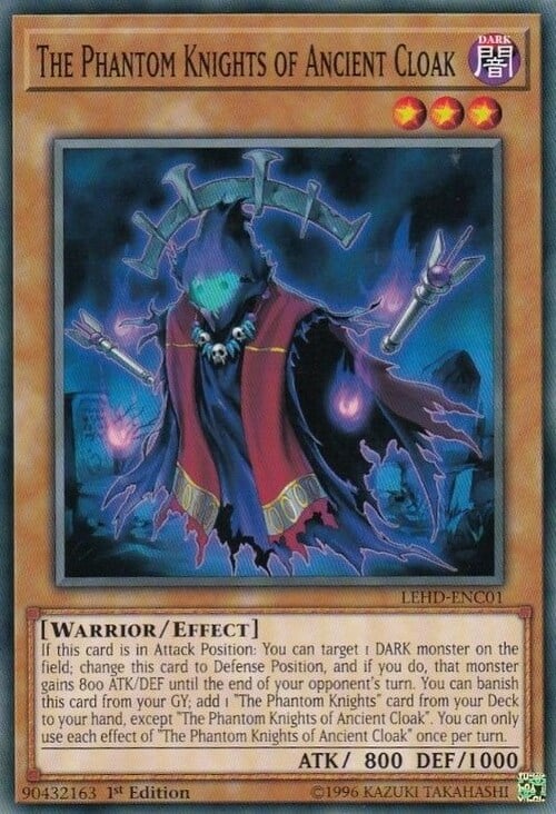 The Phantom Knights of Ancient Cloak Card Front