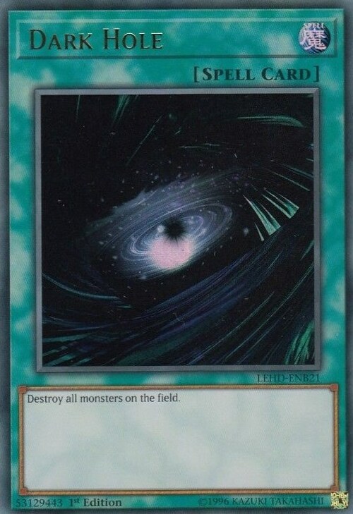 Dark Hole Card Front