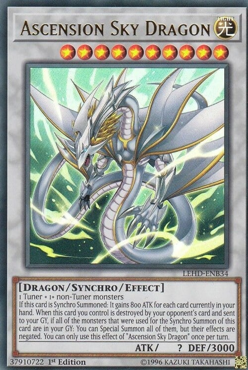 Ascension Sky Dragon Card Front