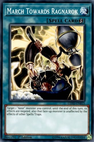 Marcia Verso il Ragnarok Card Front