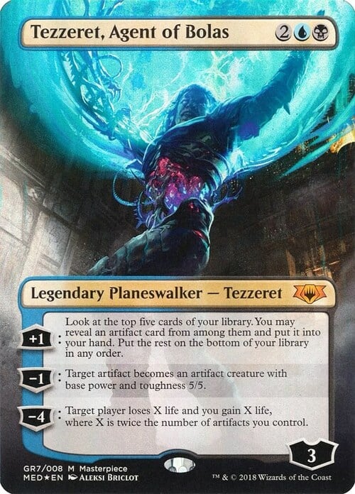 Tezzeret, Agent of Bolas Card Front