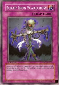 Scrap-Iron Scarecrow Card Front