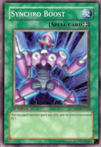 Synchro Boost Card Front