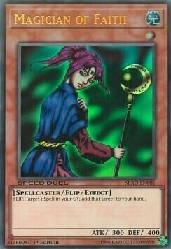 Magician of Faith Card Front