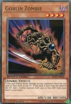 Goblin Zombie Card Front