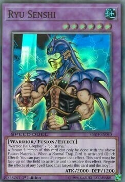 Ryu Senshi Card Front