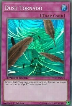 Dust Tornado Card Front